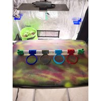 Wachstuch Kit-Horizontal Solo Cup Pvc Halterung Kit 4 Oder 2-Solocup-Optionen Und 2 Zu Pvc-Klemmen von GTSBrackets