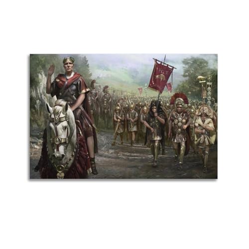 GTTHOK Mittelalterliches Ritter-Poster, römische Legion, dekoratives Gemälde, Leinwand, Kunstbild, 60 x 90 cm GTTHOK Mittelalterliches Ritter-Poster, römische Legion, dekoratives Gemälde, Leinwand, Kunstbild, 60 x 90 cm von GTTHOK