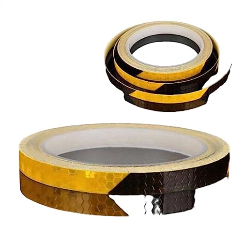 GTUOEQV Dekorative Bande Für 8 Meter 1PC Motorrad Reflektierende Streifen Klebeband Körper Felge Rad Streifen Klebeband Aufkleber Dekorativ(G) von GTUOEQV
