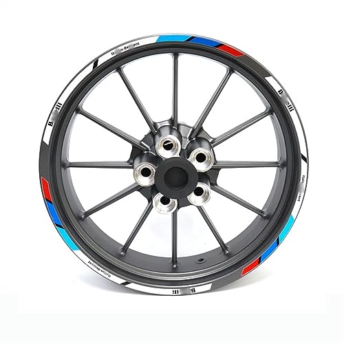 GTUOEQV Dekorative Bande Für B&enelli Für 502C Für 502c Motorräder Rad Aufkleber Reflektierende Felge Moto Streifen(A8) von GTUOEQV