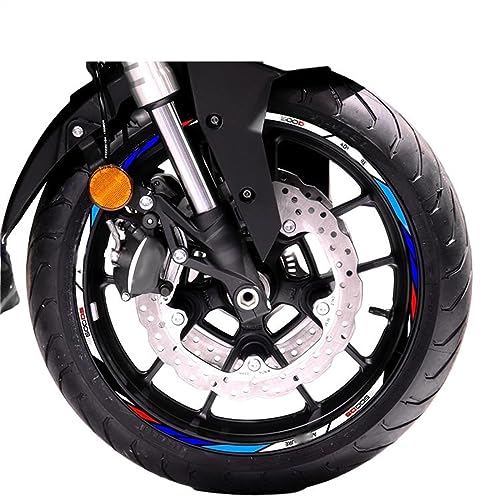 GTUOEQV Dekorative Bande Für Voge Für 500DS Motorrad Rad Aufkleber Streifen Reflektierende(A1) von GTUOEQV