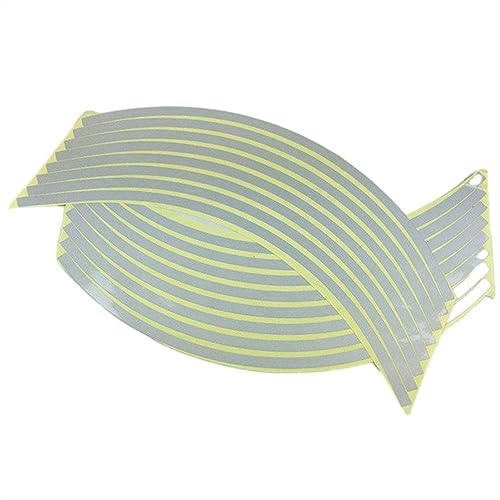 GTUOEQV Dekorative Bande Motorrad Aufkleber Felge Aufkleber Für S&uzuki 10 "12" 14 "18" 16 Streifen Rad Aufkleber(A20) von GTUOEQV