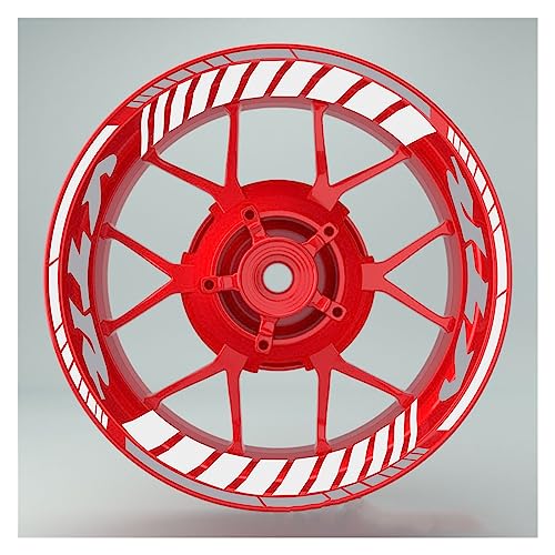GTUOEQV Dekorative Bande Motorrad Aufkleber Felgenaufkleber Für VTR 250 400 1000 Radaufkleber(A2) von GTUOEQV
