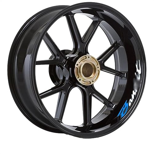 GTUOEQV Dekorative Bande Motorrad Rad Aufkleber Streifen Reflektierende Felge Für GSX 1400 Für GSF1200 1250F Für B&andit 650 S SX Für GSF600S Für GSF/Für GSX600(A11) von GTUOEQV