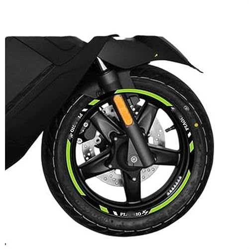 GTUOEQV Dekorative Bande Motorrad Rad Aufkleber Streifen Reflektierende Felge Für P&iaggio Für X7 Für P&iaggio Für X7 Rad Aufkleber(A3) von GTUOEQV