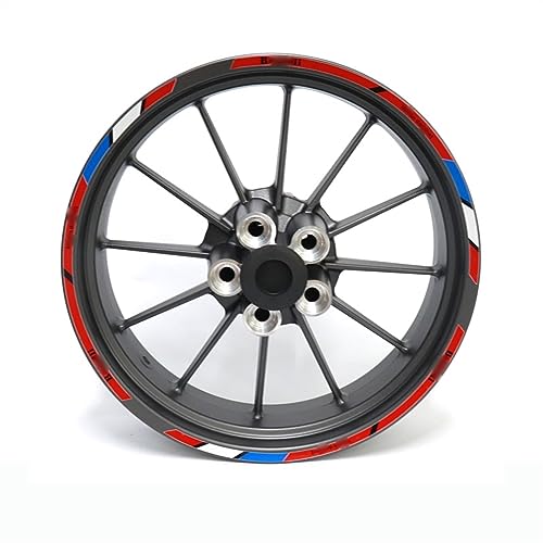 GTUOEQV Dekorative Bande Motorräder Rad Aufkleber Reflektierende Felge Moto Streifen Für B&enelli Für 502C Für 502c Rad Aufkleber(A3) von GTUOEQV