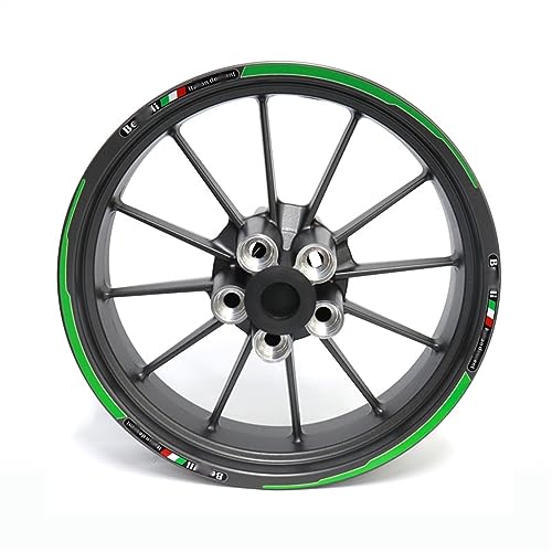 GTUOEQV Dekorative Bande Motorräder Rad Aufkleber Reflektierende Felge Moto Streifen Für B&enelli Für 502C Für 502c Rad Aufkleber(A5) von GTUOEQV