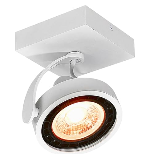 GTV Deckenleuchte WALLY, Deckenbeschlag, 4342, AC220-240V, 50/60 Hz, IP 20,1*GU10, ES111, einfach, weiß GTV Deckenleuchte WALLY, Deckenbeschlag, 4342, AC220-240V, 50/60 Hz, IP 20,1*GU10, ES111, einfach, weiß von GTV