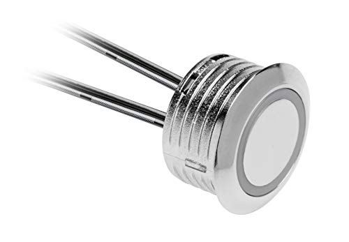 GTV Dimmschalter, 12 V Gleichstrom, verchromte LED-Leiste, einstellbarer Helligkeitsregler, AE-WBEZD-NB GTV Dimmschalter, 12 V Gleichstrom, verchromte LED-Leiste, einstellbarer Helligkeitsregler, AE-WBEZD-NB von GTV