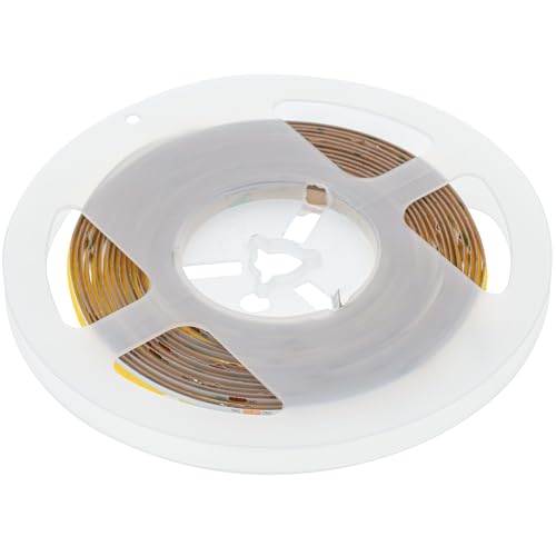 GTV - LED Lichtstreifen COB 12 V, 320 LED/m, LEd-Streifen 8 mm neutralweiß, 8 W/m, Mini-AMP 2×1 m, schneidbares Lichtband alle 2,5 cm, punktfreies led-Leuchtband, CRI>90, White GTV - LED Lichtstreifen COB 12 V, 320 LED/m, LEd-Streifen 8 mm neutralweiß, 8 W/m, Mini-AMP 2×1 m, schneidbares Lichtband alle 2,5 cm, punktfreies led-Leuchtband, CRI>90, White von GTV