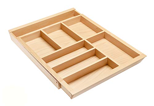 GTV - Schubladeneinsatz CUSTOMI für Küchenschubladen | Nützlicher Besteckeinsatz fur Küchen - Besteckkasten für Schubladen | für Schubladenbreite 600-1000 mm und Schubladentiefe 450 mm von GTV