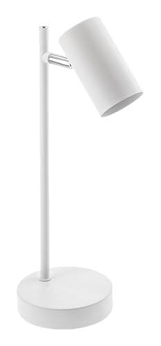 GTV VENETO LED Schreibtischlampe weiß GU10 max 20W modern verstellbar minimalistisches Design für Büro und Zuhause IP20 220–240V CE zertifiziert GTV VENETO LED Schreibtischlampe weiß GU10 max 20W modern verstellbar minimalistisches Design für Büro und Zuhause IP20 220–240V CE zertifiziert von GTV