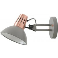 Wandleuchte Artemia 240V E27 Ø 16,3 cm Grau von GTV