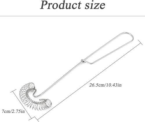 GTYHH 2-Teiliger Feder-Schneebesen Und 1-Teiliges Handbuch Ei-Schneebesen, Randflächenschließwerk, Küchenbackwerkzeug, Geeignet Zum Mischen Von Mehl Und Sahne. von GTYHH