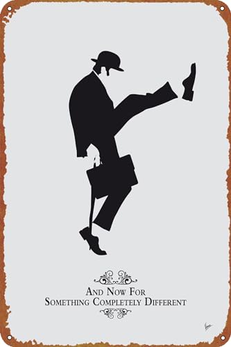 GTZAOB Vintage My Silly Walk Poster Metallschild Retro Wanddekoration 20,3 x 30,5 cm GTZAOB Vintage My Silly Walk Poster Metallschild Retro Wanddekoration 20,3 x 30,5 cm von GTZAOB