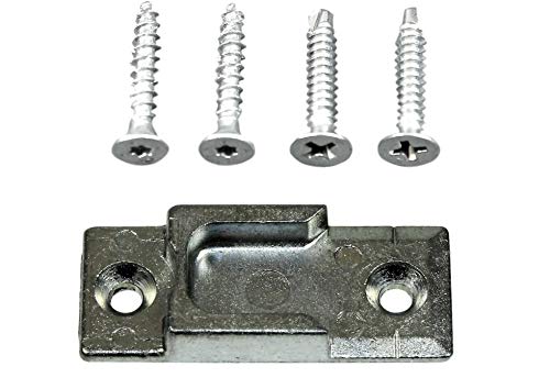 GU Schließblech Schliessplatte UF8-937 oder 8-937 oder auch 8-00937 (8-00937-00-0-1) incl. SN-TEC Montagematerial von SN-TEC