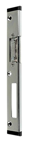 GU BKS Secury Haustür Schließblech mit AT-Stück Links 233x30x8mm für Profil Wymar 3000 von GU Schließplatten & Schließbleche