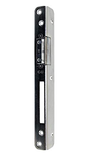 GU BKS Sicherheits Haustür Schließblech 250x30x25x3mm mit AT-Stück DIN Links von GU Schließplatten & Schließbleche