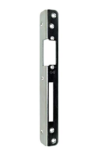 GU BKS Secury Sicherheits Haustür Schließblech 250x30x25x3mm vorgerichtet für e-öffner Rechts von GU Schließplatten & Schließbleche