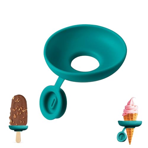 Eishalterung Kinder,Eishalter Für Eis Am Stiel & Eiscreme Kegel,Eis Halter Für Kinde, Popsicle Holder,Silikon Tropffreie Eis Am Stiel Halter,Eis Stiel Halterung,Eis Tropfschutz (C) von GUAHKUN