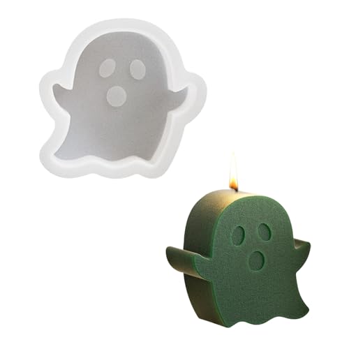 GUAHKUN Silikonform Kürbis Halloween Deko-Gießformen Für Kerzen Seifen Aromatherapie Backdekoration Herbstdekoration 3D-Motive DIY Handwerk (B) von GUAHKUN