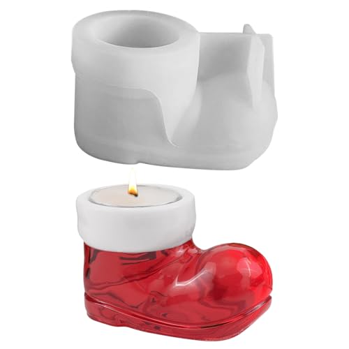 GUAHKUN Silikonformen Boot Candlestick Kerzenhalterform Wiederverwendbare DIY Form Für Kerzen Harz Gips Weihnachtsdeko Geschenk Basteln GUAHKUN Silikonformen Boot Candlestick Kerzenhalterform Wiederverwendbare DIY Form Für Kerzen Harz Gips Weihnachtsdeko Geschenk Basteln von GUAHKUN