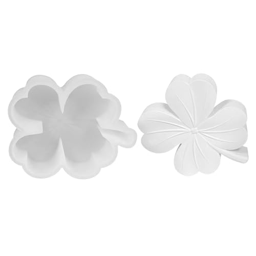 GUAHKUN Silikonformen Gießformen Frühling Keraflott Gießpulver 3D Gussform Größe 9,5×9cm 10×8,4cm für Seifenherstellung Kerzen Basteln Kunsthandwerk DIY Home Decor Handmade Craft (A) von GUAHKUN