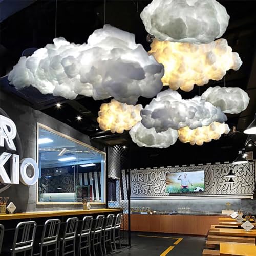 1 STÜCK Simulation Wolke Pendelleuchte Kreative Kunstfaser PVC Wolke Kronleuchter Schwebende Wolke Deckenleuchte Dekorative Wolke Deckenleuchte Für Schlafzimmer, Kinderzimmer 1 STÜCK Simulation Wolke Pendelleuchte Kreative Kunstfaser PVC Wolke Kronleuchter Schwebende Wolke Deckenleuchte Dekorative Wolke Deckenleuchte Für Schlafzimmer, Kinderzimmer von GUANSHAN