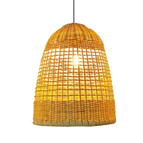 GUANSHAN Bambus gewebte Pendelleuchte Pastoral Stil Bambus Lampenschirm Hängeleuchte Kreative Bambus Deckenleuchte Dekorative Pendelleuchte Für Schlafzimmer, Wohnzimmer GUANSHAN Bambus gewebte Pendelleuchte Pastoral Stil Bambus Lampenschirm Hängeleuchte Kreative Bambus Deckenleuchte Dekorative Pendelleuchte Für Schlafzimmer, Wohnzimmer von GUANSHAN