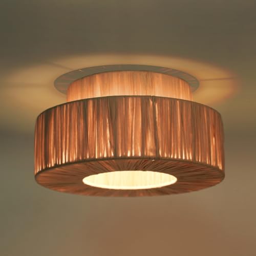 GUANSHAN Handgemachte Papier Kronleuchter Deckenlampe Retro Stil Kronleuchter Doppelschicht Lampenschirm Deckenleuchte Dekorative Leuchte Für Wohnzimmer, Schlafzimmer GUANSHAN Handgemachte Papier Kronleuchter Deckenlampe Retro Stil Kronleuchter Doppelschicht Lampenschirm Deckenleuchte Dekorative Leuchte Für Wohnzimmer, Schlafzimmer von GUANSHAN