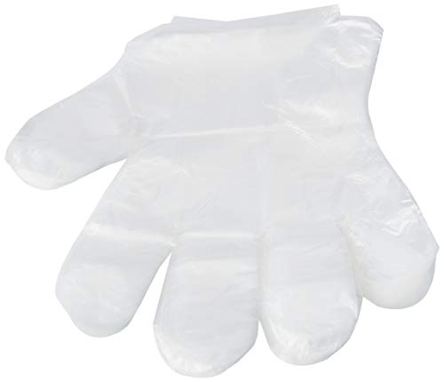 GUANTES Handschuhe aus Polyethylen, 100 U, Standard, Einheitsgröße von GUANTES