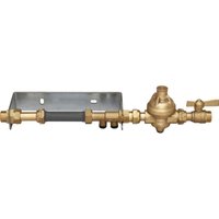 Guareski - Vormontierter Satz für Wasserzähler mit einem Abstand von 110mm bis 130mm von GUARESKI