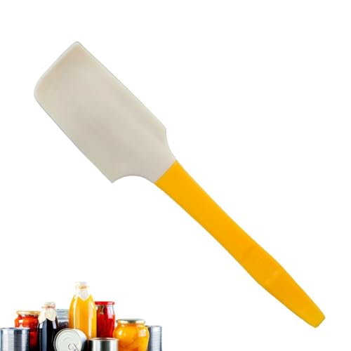 GUAYKI SUPER SHOP Mini-Silikon-Spatel für die Küche - Küchenhelfer für Cremes/Butter/Marmelade/Kuchen - Passend für alle Arten von Gläsern, Dosen, Behältern - Mehrzweck-Öffner - BPA-frei von GUAYKI SUPER SHOP