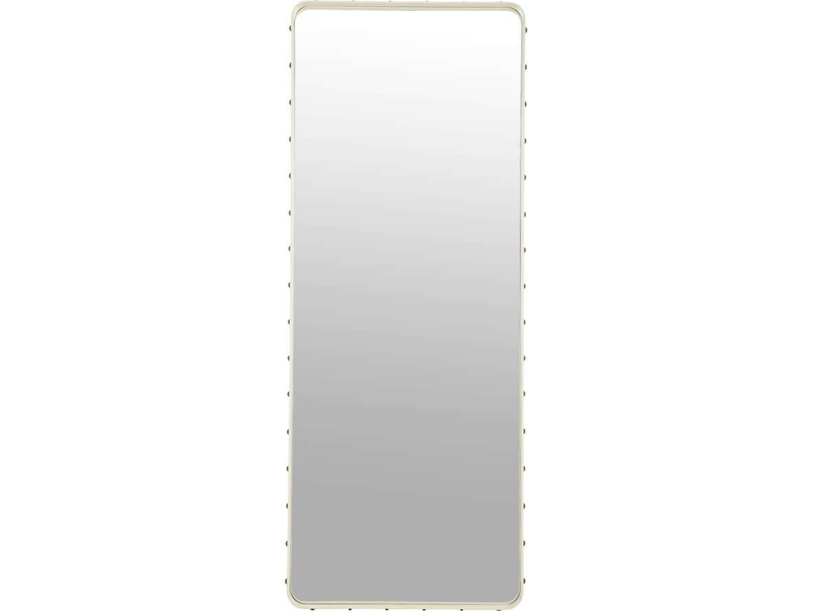 GUBI - Adnet Wall Mirror Rectangular 70x180 Cream GUBI von GUBI