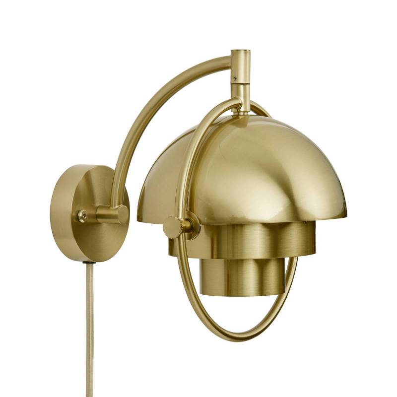 GUBI Wandleuchte Multi-Lite, messingfarben, Metall, G9 GUBI Wandleuchte Multi-Lite, messingfarben, Metall, G9 von GUBI