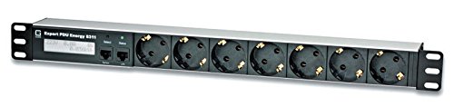 GUDE 8311-2 metered PDU, 7X, Mess-/Auswertung, Differenzstrom-Überwachung Typ A, 1,5 m, Schwarz von GUDE