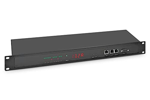 GUDE Smart PDU, 1U, Outlet Monitored & Switched, Eingang 1x16A, Ausgänge 12 x C13 von GUDE