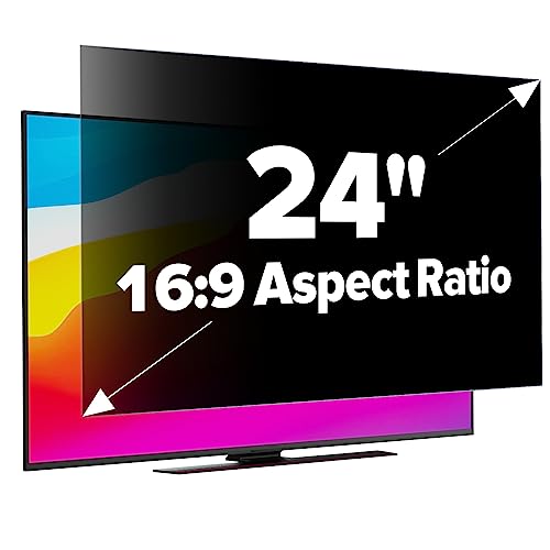 GUDTEKE [2er-Pack Computer-Sichtschutz 24 Zoll, Verbesserter Monitor-Sichtschutz für 16:9-Breitbild Abnehmbare Computerbildschirme und Blaulicht-UV-blockierender Sichtschutzfilter GUDTEKE [2er-Pack Computer-Sichtschutz 24 Zoll, Verbesserter Monitor-Sichtschutz für 16:9-Breitbild Abnehmbare Computerbildschirme und Blaulicht-UV-blockierender Sichtschutzfilter von GUDTEKE