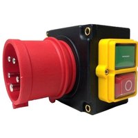 DKLD DZ08-3 Schalter-Stecker-Kombination 400V 12A mit Phasenwender 5-Adrig von GÜDE