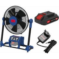 Akku Ventilator Lüfter v 18-201-05 Tischventilator mit Akku und Ladegerät - Güde von GÜDE