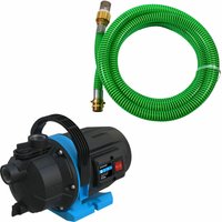 Güde Bewässerungsset Gartenpumpe GP6035 und Saugschlauch KA7P Set von GÜDE
