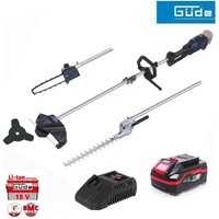 Güde - Multifunktionswerkzeug 18V Freischneider Trimmer Heckenschere Astkettensäge 4in1 mit Akku 4 Ah Güde - Multifunktionswerkzeug 18V Freischneider Trimmer Heckenschere Astkettensäge 4in1 mit Akku 4 Ah von GÜDE