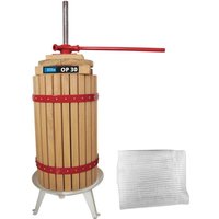 Güde - Obstmühle Obstpresse Beerenpresse op 30 30 Liter Presskorb aus Holz von GÜDE