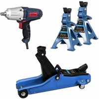 Güde - Reifenwechsel Set Rangierwagenheber + Schlagschrauber + 3 t Unterstellbock Güde - Reifenwechsel Set Rangierwagenheber + Schlagschrauber + 3 t Unterstellbock von GÜDE