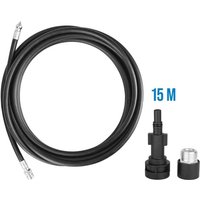 Güde Rohrreinigungsschlauch 15 m, Bajonett- und Gewindeadapter Hochdruckreiniger Güde Rohrreinigungsschlauch 15 m, Bajonett- und Gewindeadapter Hochdruckreiniger von GUEDE