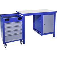 Güde - Werkbank 1200 slt multi mit Holzplatte unbestückt Montagewerkbank von GÜDE