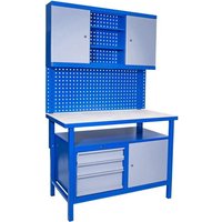 Güde - Werkbank Set 730 Werkstattwand 3tlg Werkstatteinrichtung von GÜDE