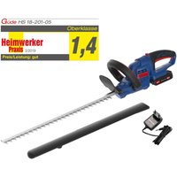 Güde - Akku Heckenschere hs 18-201-05 18V E³ Akkusystem 2,0Ah Akku Ladegerät 58596 von GÜDE