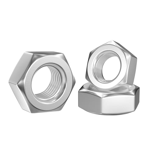 GUEEYUAW 100 Stück Sechskantmuttern M3, 304 Edelstahl A2 V2A DIN 934 Edelstahlmutter GUEEYUAW 100 Stück Sechskantmuttern M3, 304 Edelstahl A2 V2A DIN 934 Edelstahlmutter von GUEEYUAW