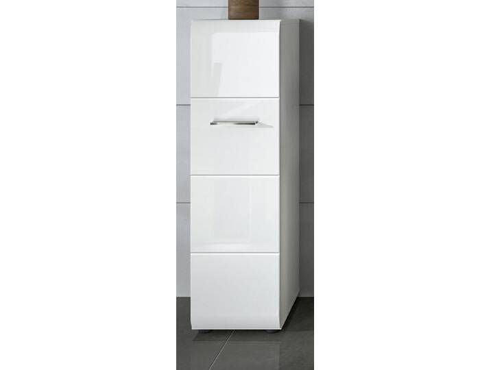 Badezimmer Kommode Cover in weiß Hochglanz 30 x 106 cm von GÜNSTIG EINRICHTEN